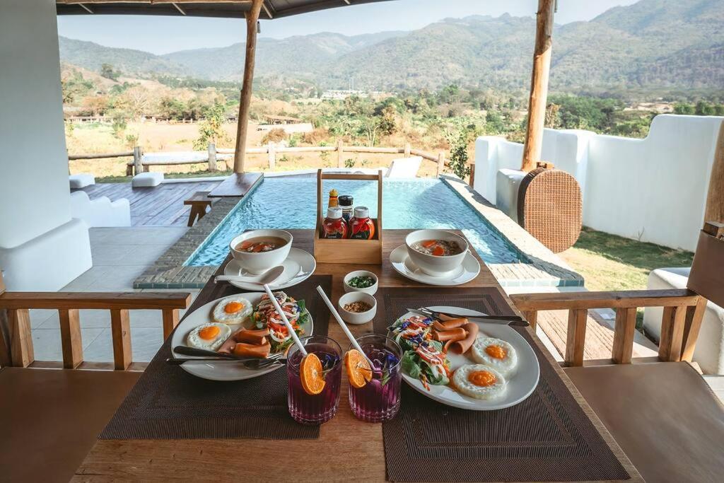 Elephantpoolvilla Maetang Chiangmai Ban Muang Kut Exterior photo